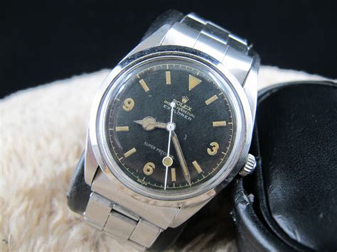 1958 rolex explorer|1958 Rolex air king.